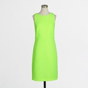 Jcrew Jacquard Peek-a-boo back dress